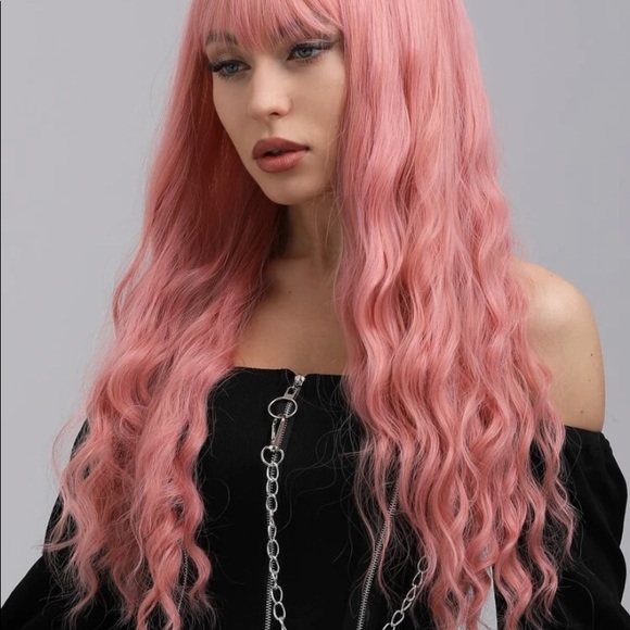 Pink wig - Picture 3 of 4